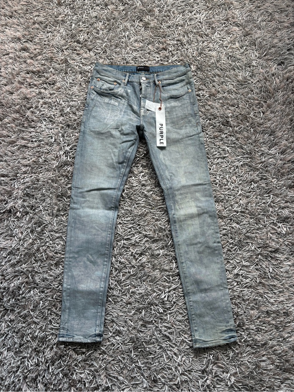 Purple Brand P001 Jeans Slim Fit Low Rise With Slim Leg Sz 32 NWT 423$
